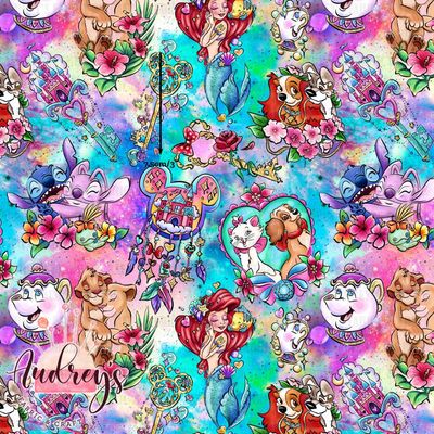 Magical Favourites | Digital-Print Custom Cotton Woven | 145cm wide