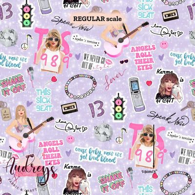 TS, Collage | Digital-Print Custom PUL Waterproof Fabric | 150cm wide