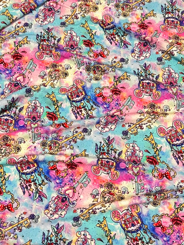 Magical Kingdom | Digitally Print Custom Modal Spandex | 170cm Wide