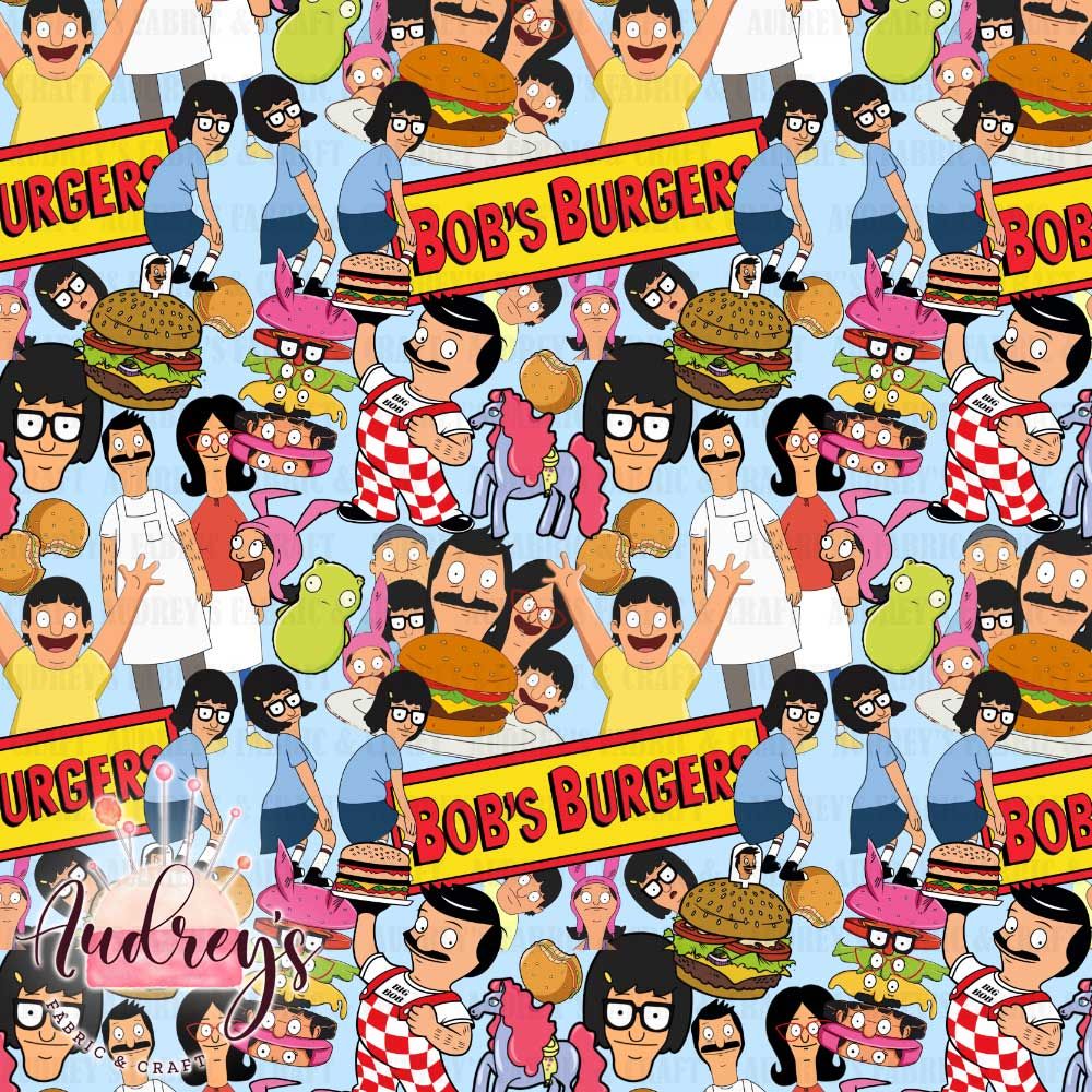 Bob&#39;s Burger Collage | PRE-ORDER | Choose Your Own Base