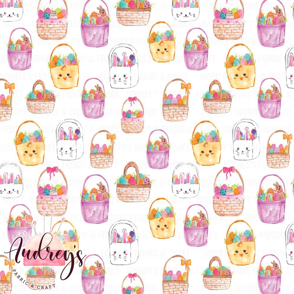 Bunny Basket Cute | PRE-ORDER | Choose Your Own Base