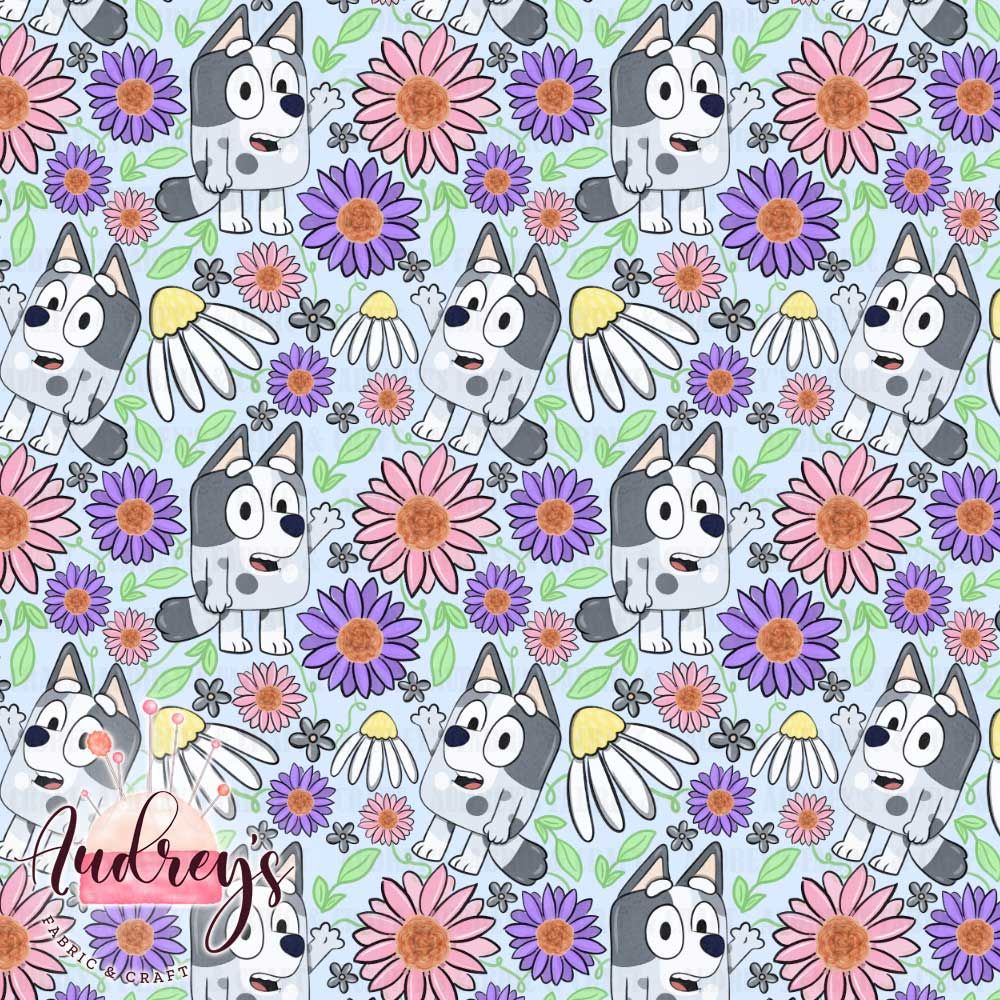 Muffin Springtime Bloom, Blue | PRE-ORDER | Choose Your Own Base