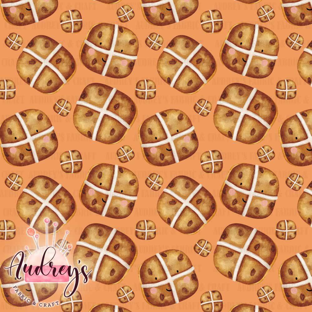 Happy Hot Cross Buns | PRE-ORDER | Choose Your Own Base