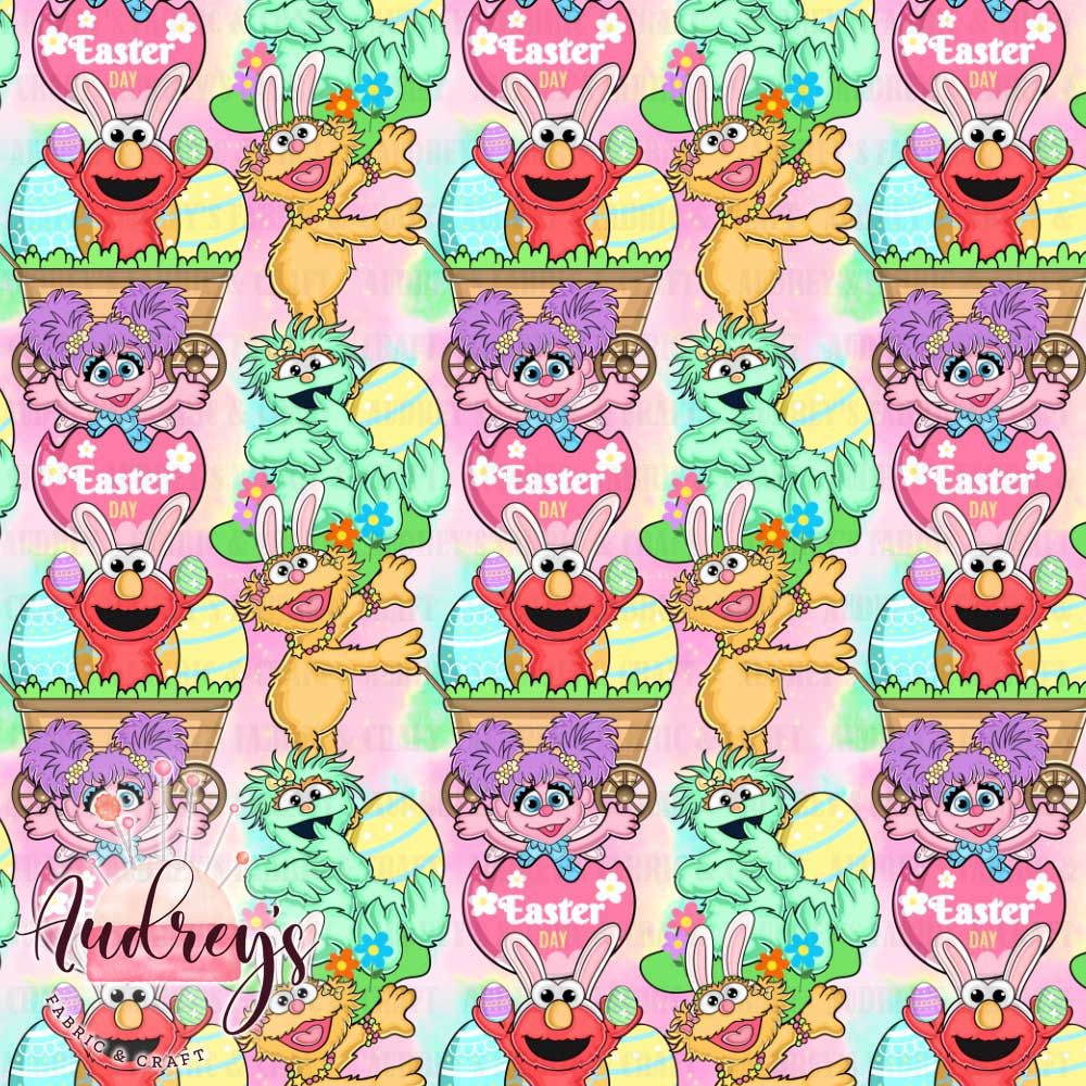 Sesame Street Easter Basket | PRE-ORDER | Choose Your Own Base