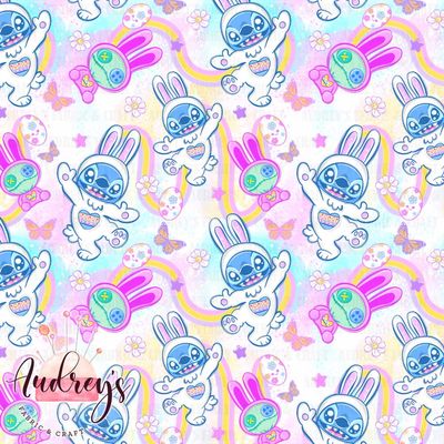 Stitch's Easter Eggstravaganza, Pink | PRE-ORDER | Choose Your Own Base