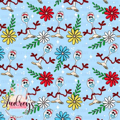 Forky&#39;s Floral Fun | PRE-ORDER | Choose Your Own Base