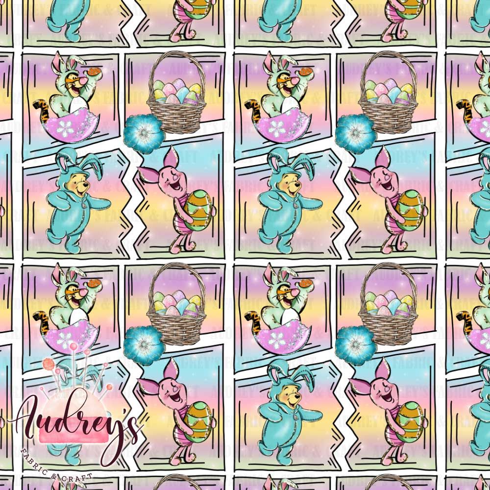 Winnie The Pooh Easter Collage | PRE-ORDER | Choose Your Own Base