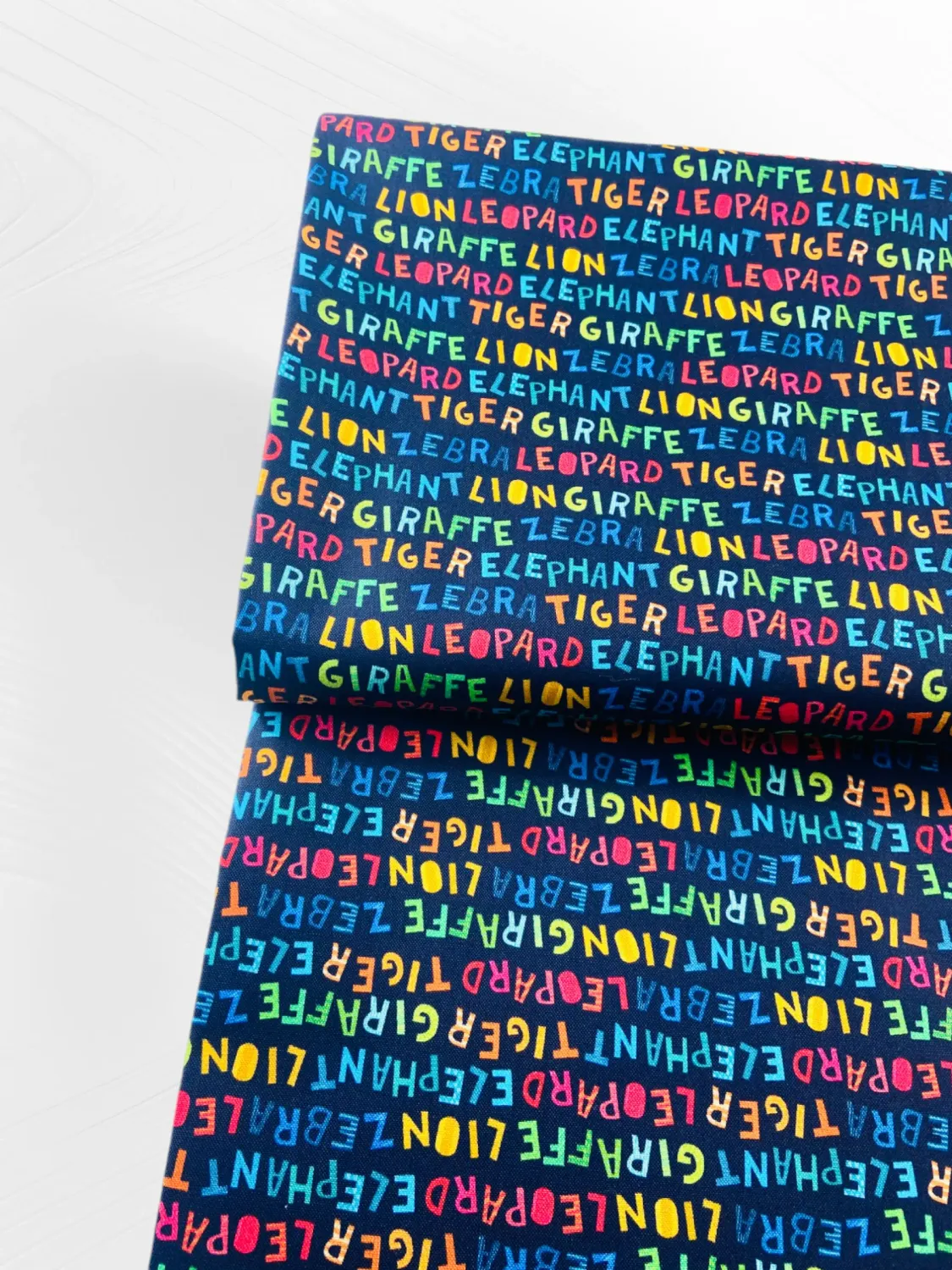 Animal Alphabet | Quilting Cotton | 112cm wide