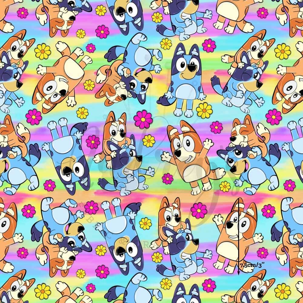 Bluey, Cheeky | Digital Print Custom Cotton Woven | 145cm wide