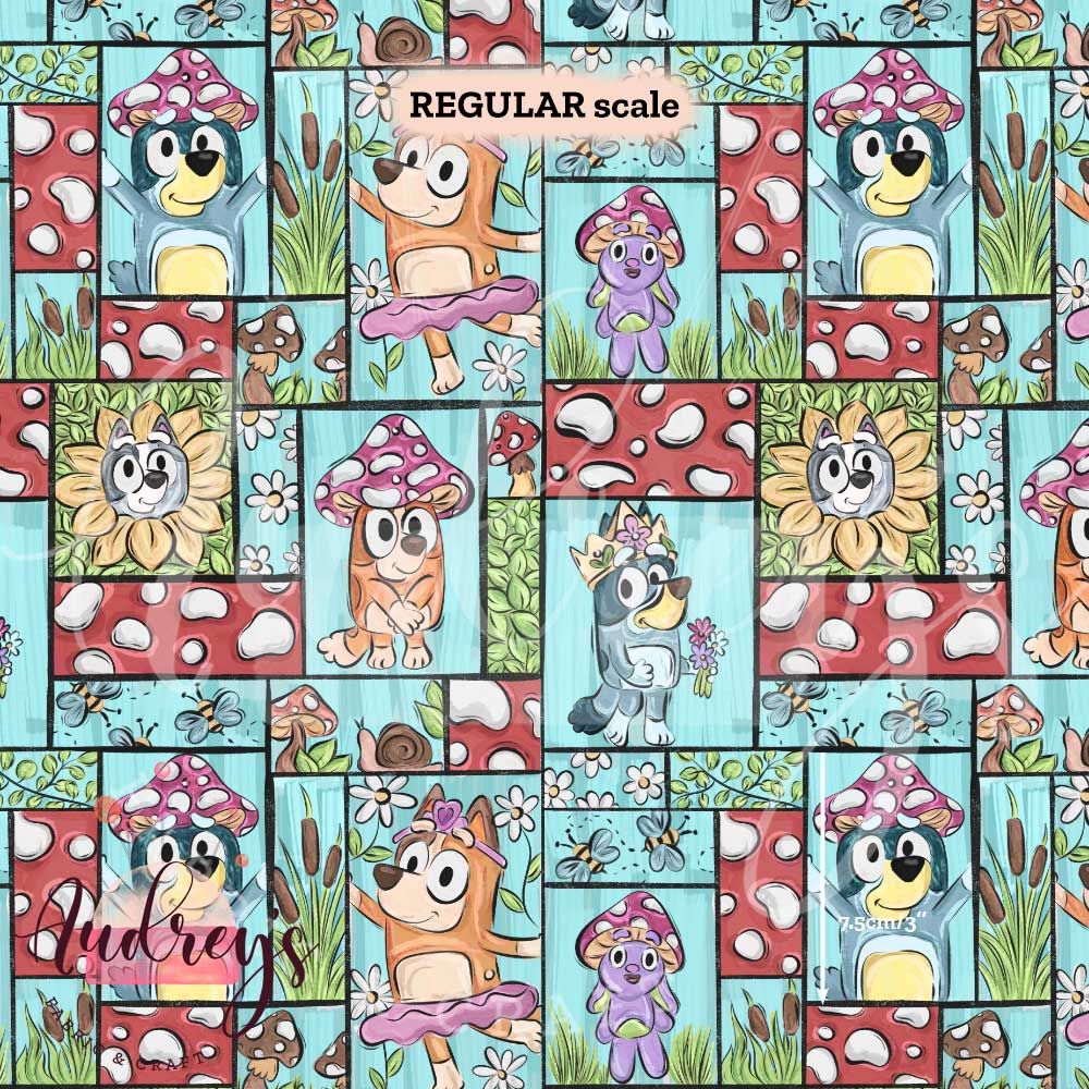 Bluey, Patchwork | PRE-ORDER | Choose Your Own Base