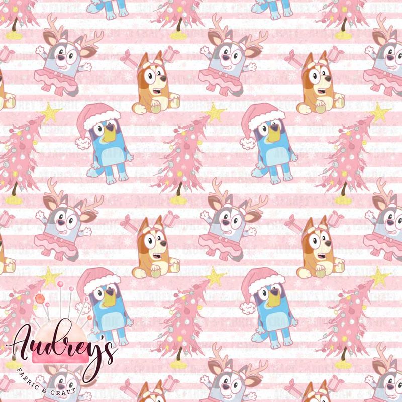 Bluey, Pink Xmas | PRE-ORDER | Choose Your Own Base
