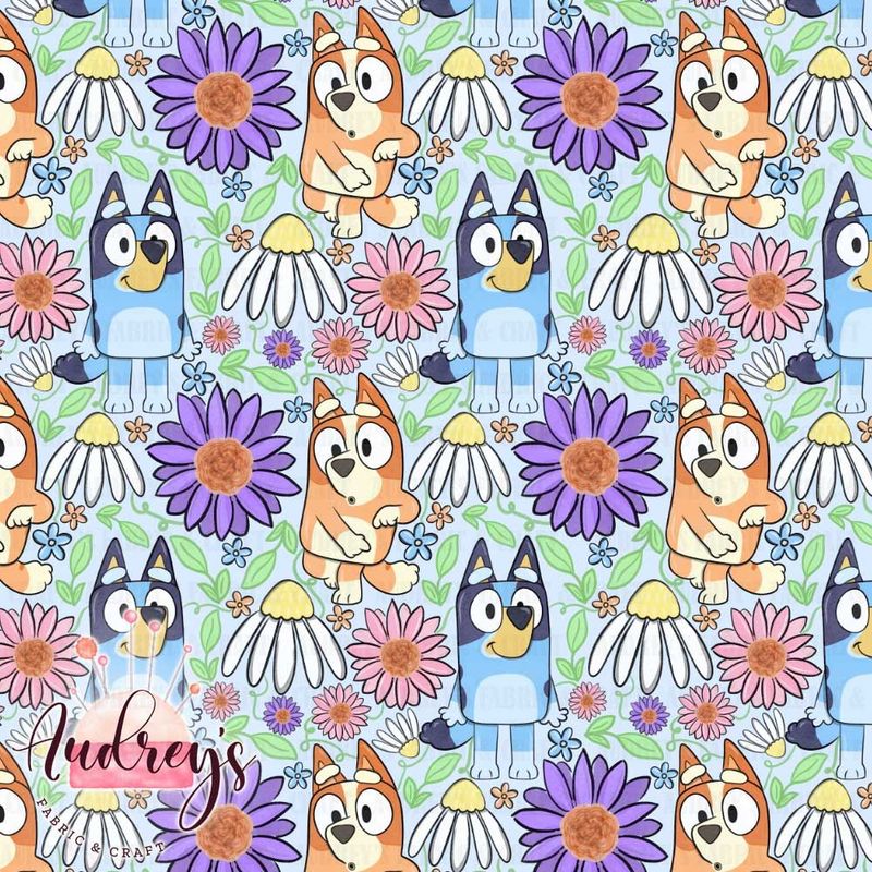 Bluey &amp; Bingo Bloom, Blue | PRE-ORDER | Choose Your Own Base