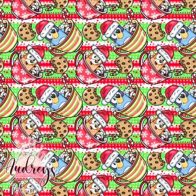 Xmas Bluey Hot Chocolate | PRE-ORDER | Choose Your Own Base