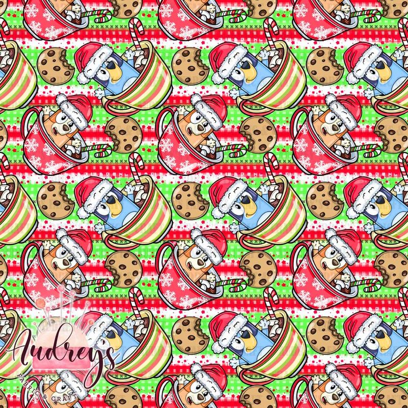 Xmas Bluey Hot Chocolate | PRE-ORDER | Choose Your Own Base