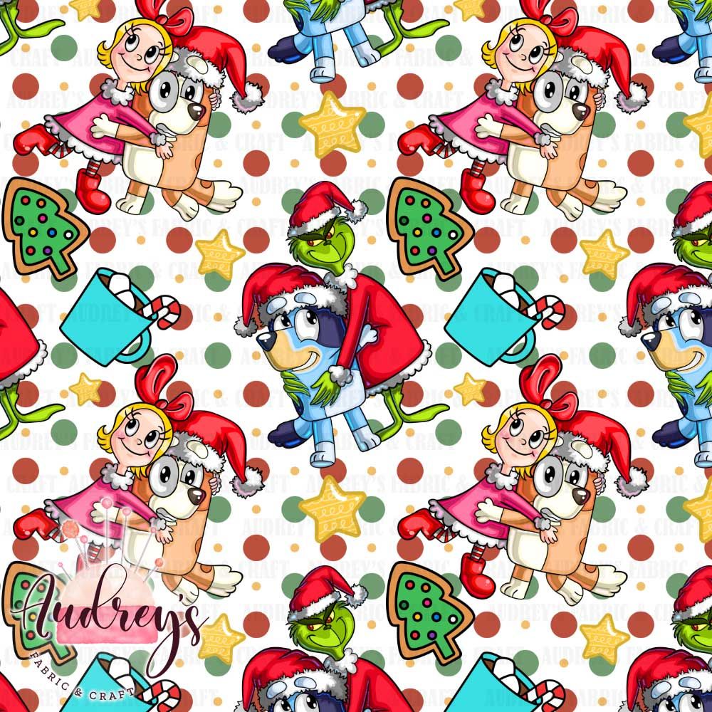 Bluey X Grinch Mashup | PRE-ORDER | Choose Your Own Base