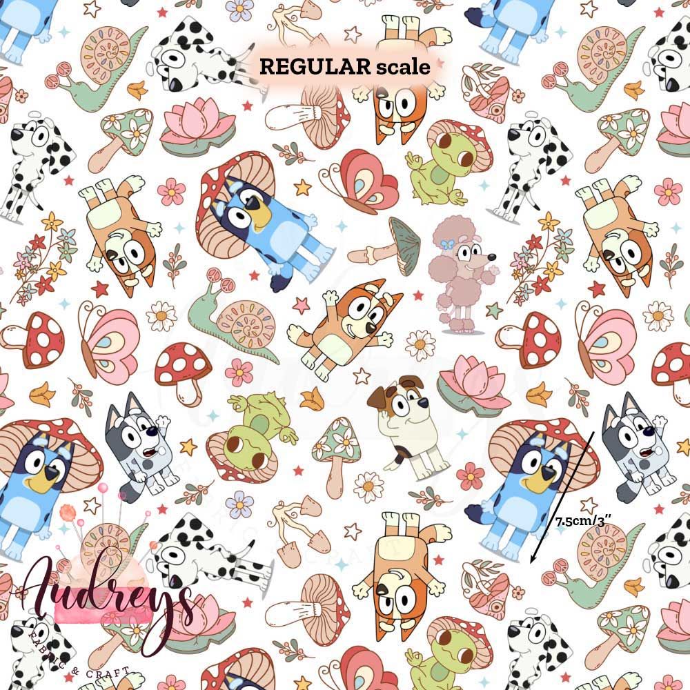 Bluey Mushrooms | PRE-ORDER | Choose Your Own Base