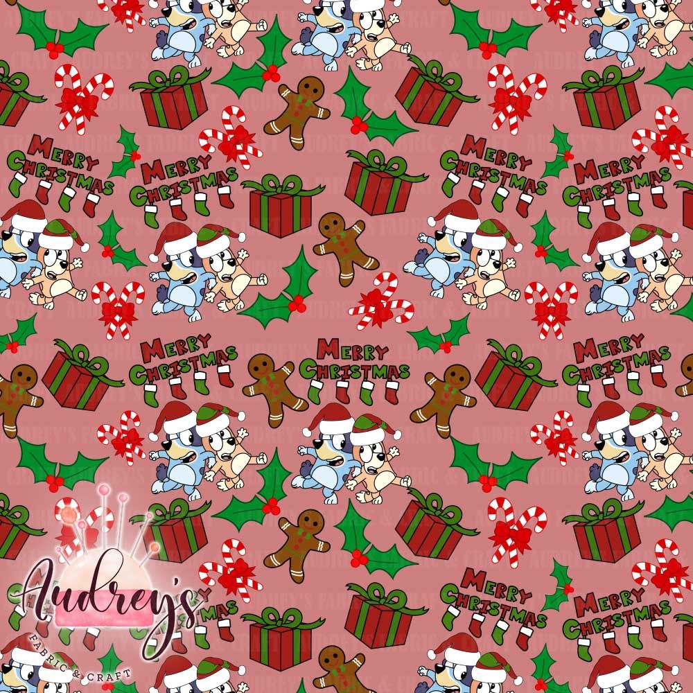 Xmas Bluey &amp; Bingo | PRE-ORDER | Choose Your Own Base
