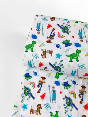 Toy Story on White | Licensed Quilting Cotton | 112cm wide
