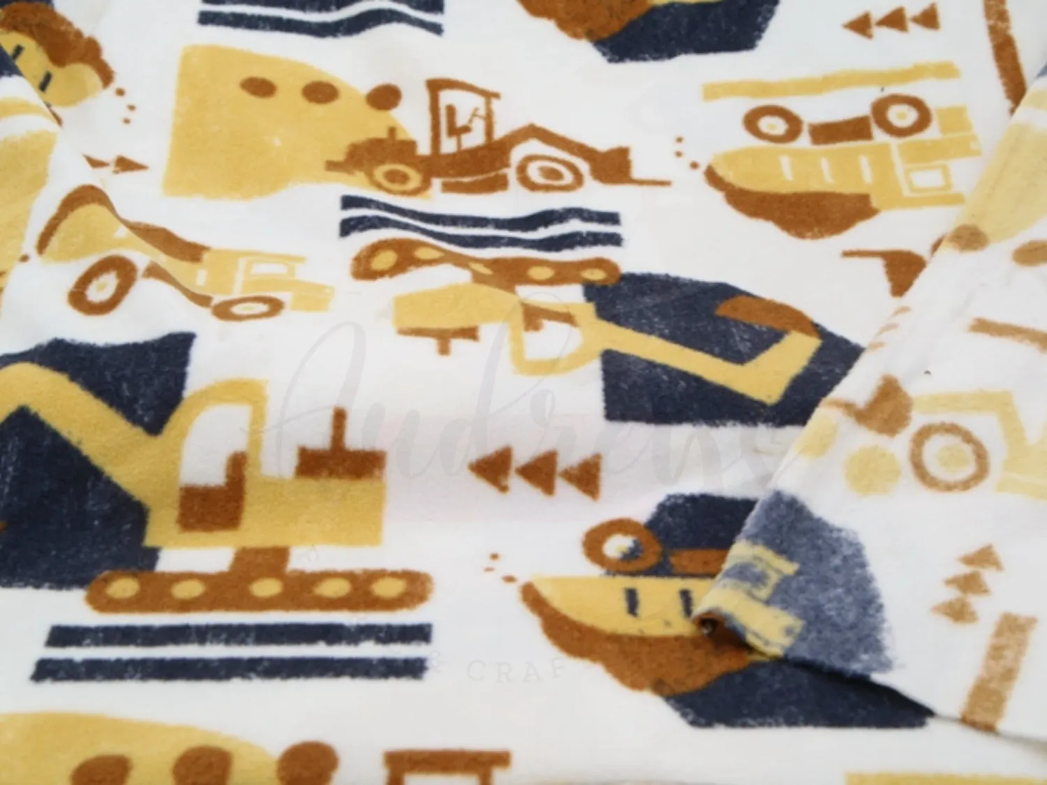 Nursery Construction | Premium Polar Fleece | 165cm Wide