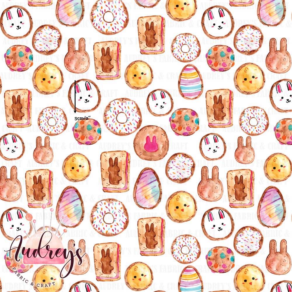 Easter Treats | Digital-Print Custom Cotton Woven | 145cm wide