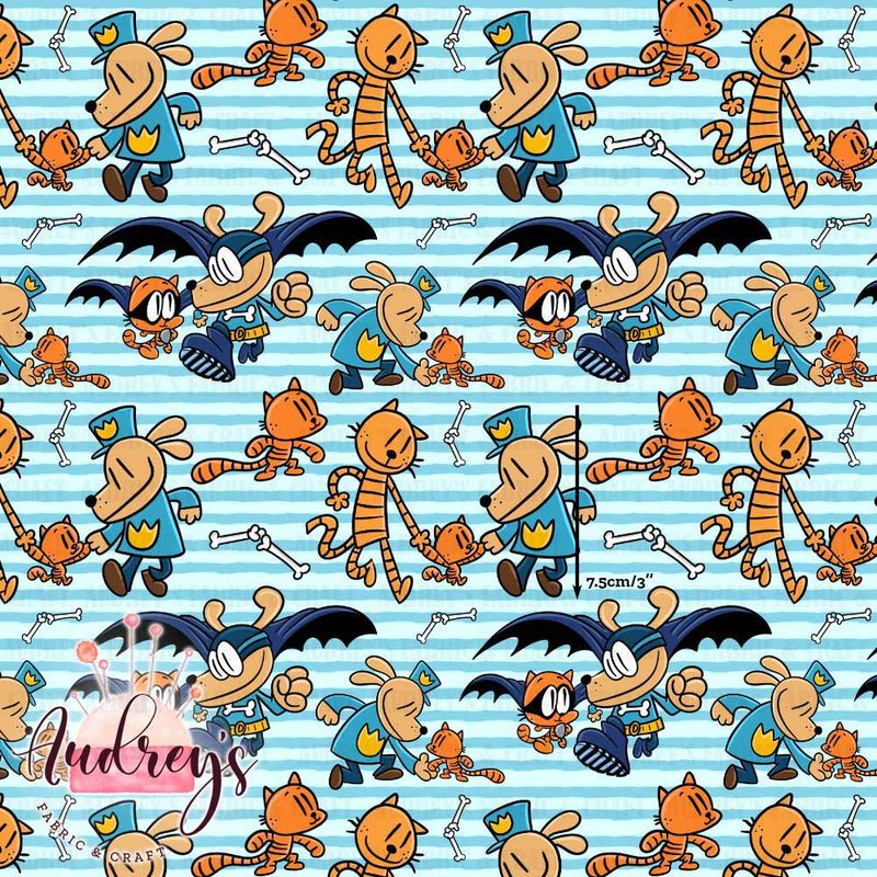 Dogman | Digital-Print Custom Cotton Woven | 145cm wide