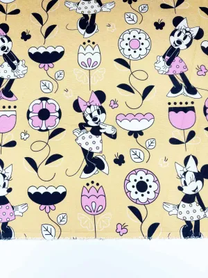 Minnie&#39;s Garden Party | Licensed Quilting Cotton | 112cm wide