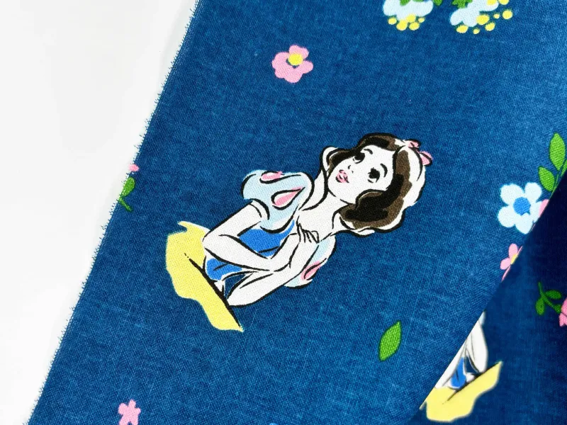 Snow White&#39;s Enchanted Garden | Licensed Quilting Cotton | 112cm wide