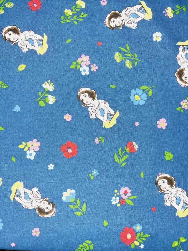 Snow White's Enchanted Garden | Licensed Quilting Cotton | 112cm wide