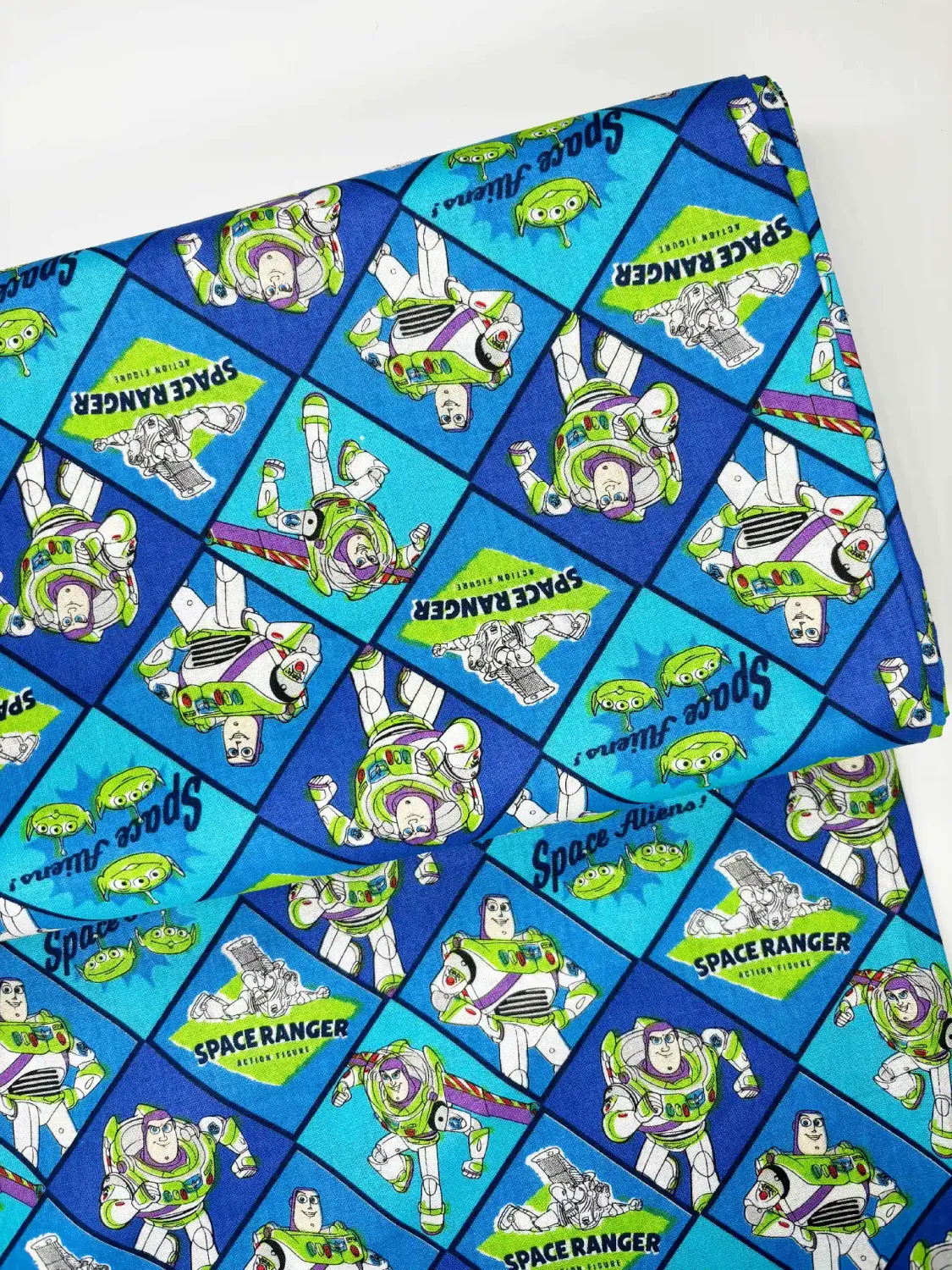 Buzz Lightyear&#39;s Space Ranger Adventure | Licensed Quilting Cotton | 112cm wide