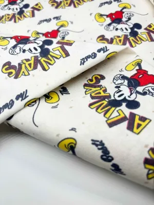 Mickey - Always the Best | Licensed Quilting Cotton | 112cm wide