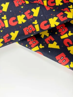 Mickey Mania | Licensed Quilting Cotton | 112cm wide