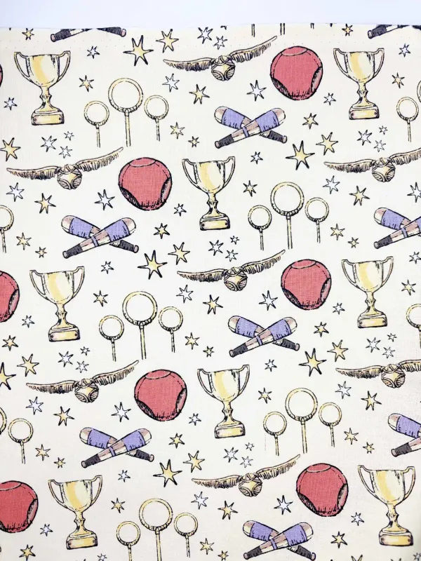 Quidditch Champions | Extra-Wide Licensed Quilting Cotton | 145cm wide