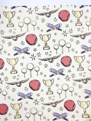Quidditch Champions | Extra-Wide Licensed Quilting Cotton | 145cm wide