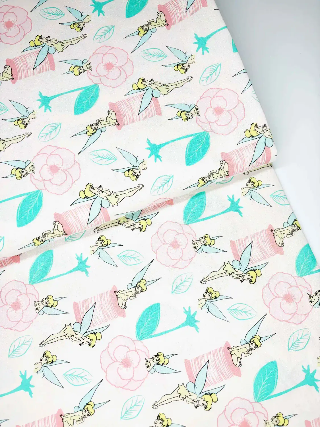 Tinkerbell&#39;s Garden | Licensed Quilting Cotton | 112cm wide