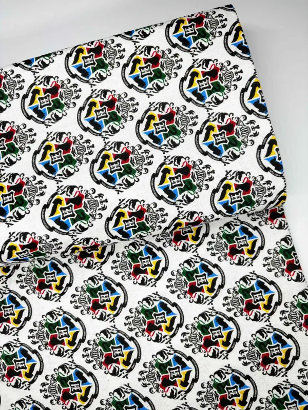 Hogwarts Houses | Licensed Quilting Cotton | 112cm wide