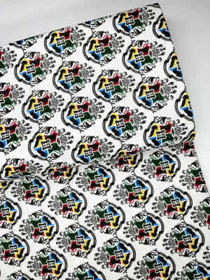 Hogwarts Houses | Licensed Quilting Cotton | 112cm wide
