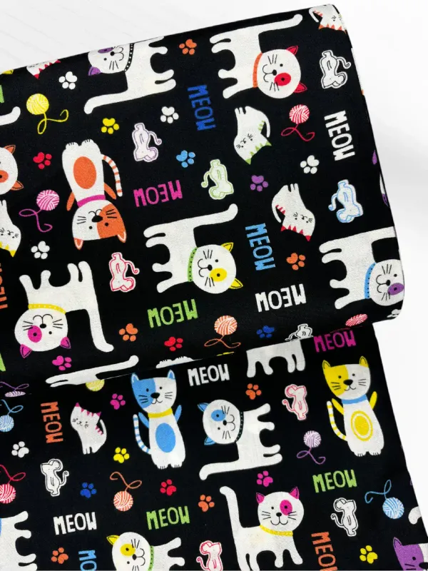 Meow | Quilting Cotton | 112cm wide