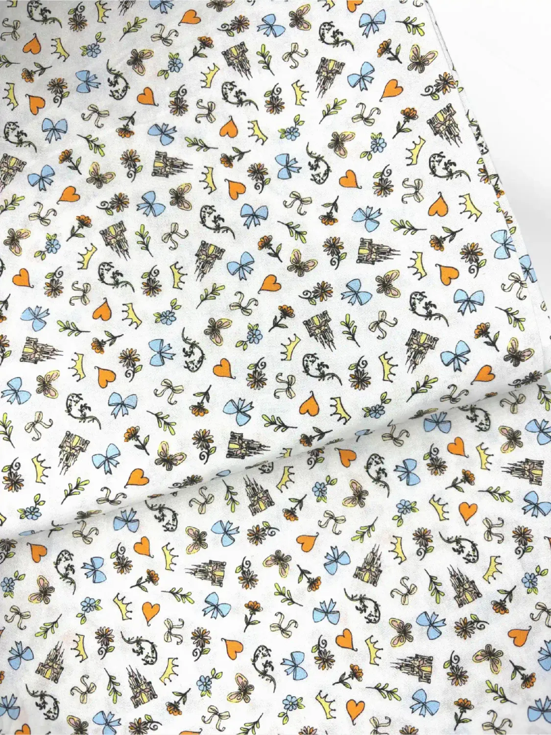 Princess Accessories | Extra-Wide Licensed Quilting Cotton | 145cm wide