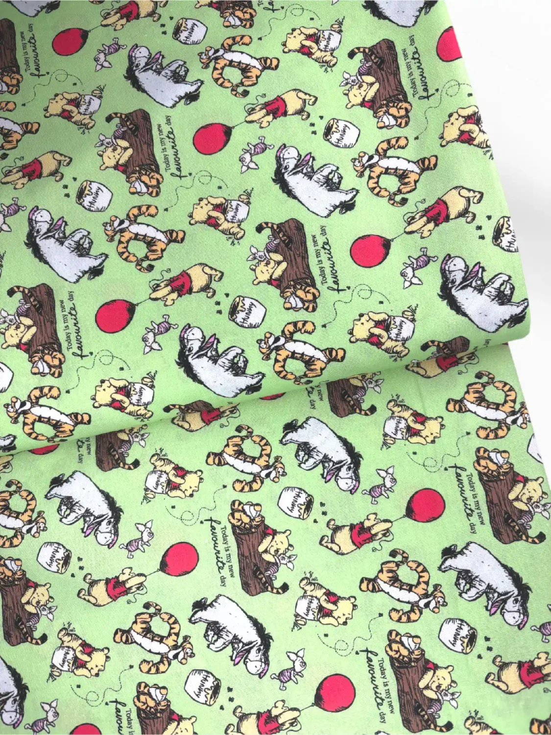 Pooh&#39;s Hunny Hunt | Licensed Quilting Cotton | 145cm wide