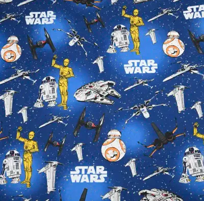 Star Wars Galaxy | Lightweight Cotton Canvas | 140cm wide