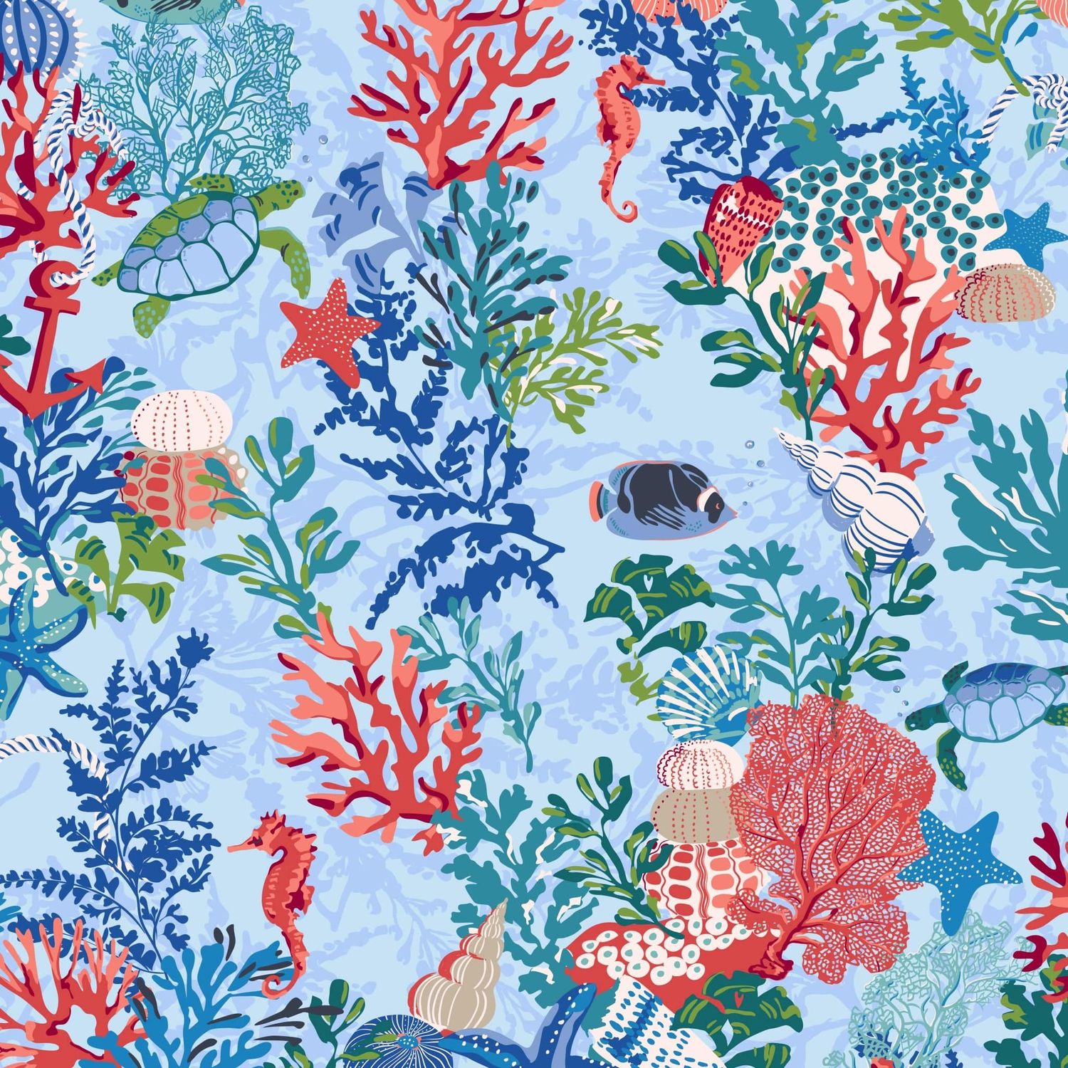 Shore Thing | Licensed Vera Bradley Quilting Cotton | 145cm wide