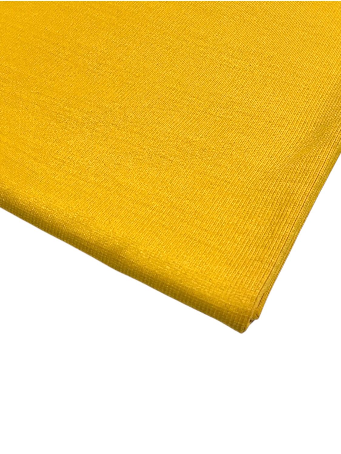 Mustard | 2x2 Ribbing | 116cm Wide