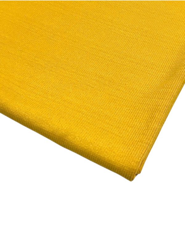 Mustard | 2x2 Ribbing | 116cm Wide