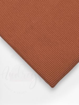 Mahogony | 2x2 Ribbing | 120cm Wide