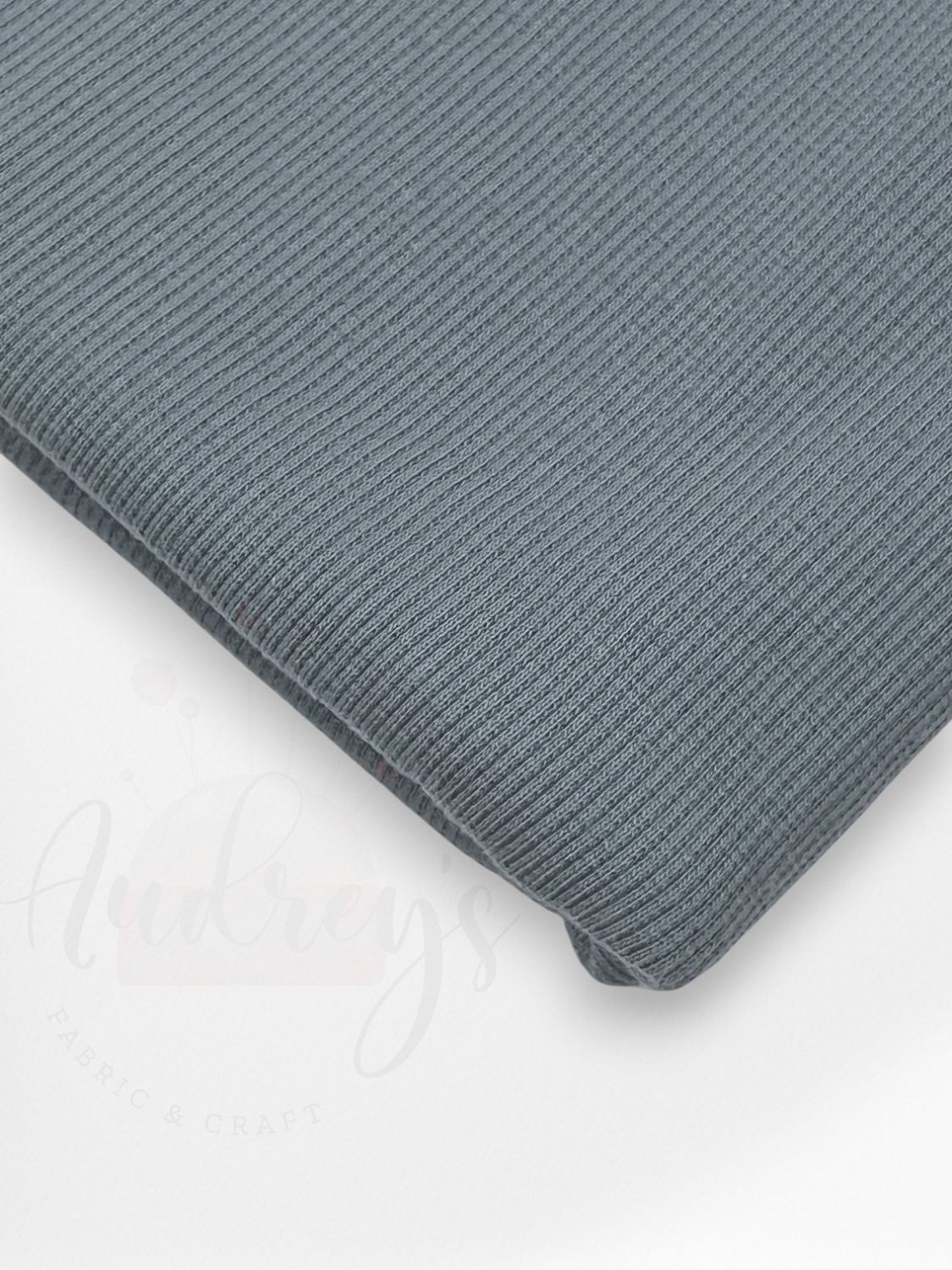 Midnight Blue | 2x2 Ribbing | 114cm Wide