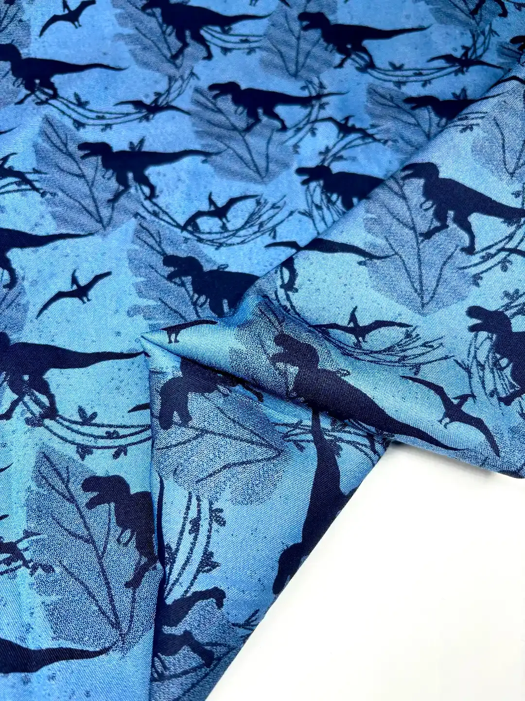 Dinosaur | Tencel Denim Fabric | 148cm wide