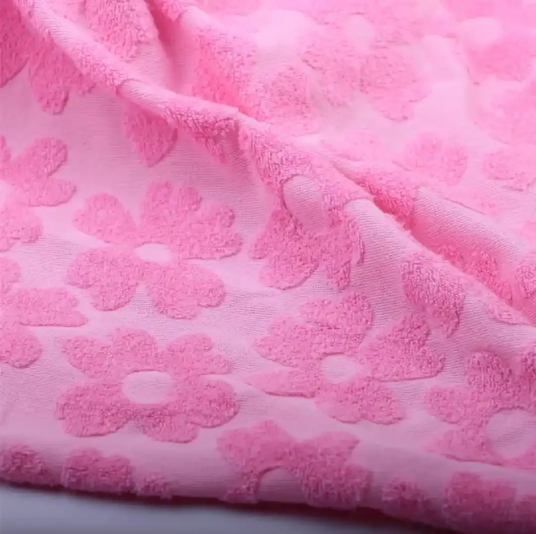 Daisy Floral | Terry Towelling Fabric | 178cm Wide