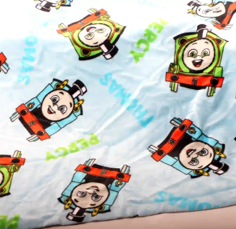 Thomas &amp; Friends | Licensed Plush Stretch Minky Fleece Fabric | 180cm Wide