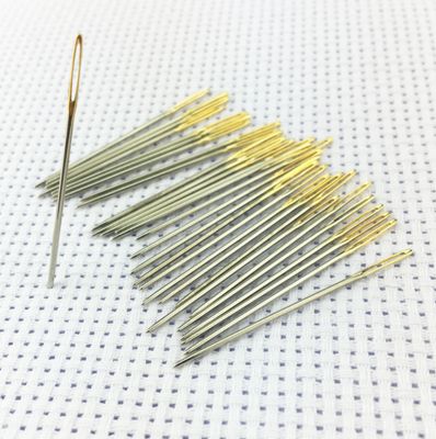 Gold Plated Cross Stitch Needles