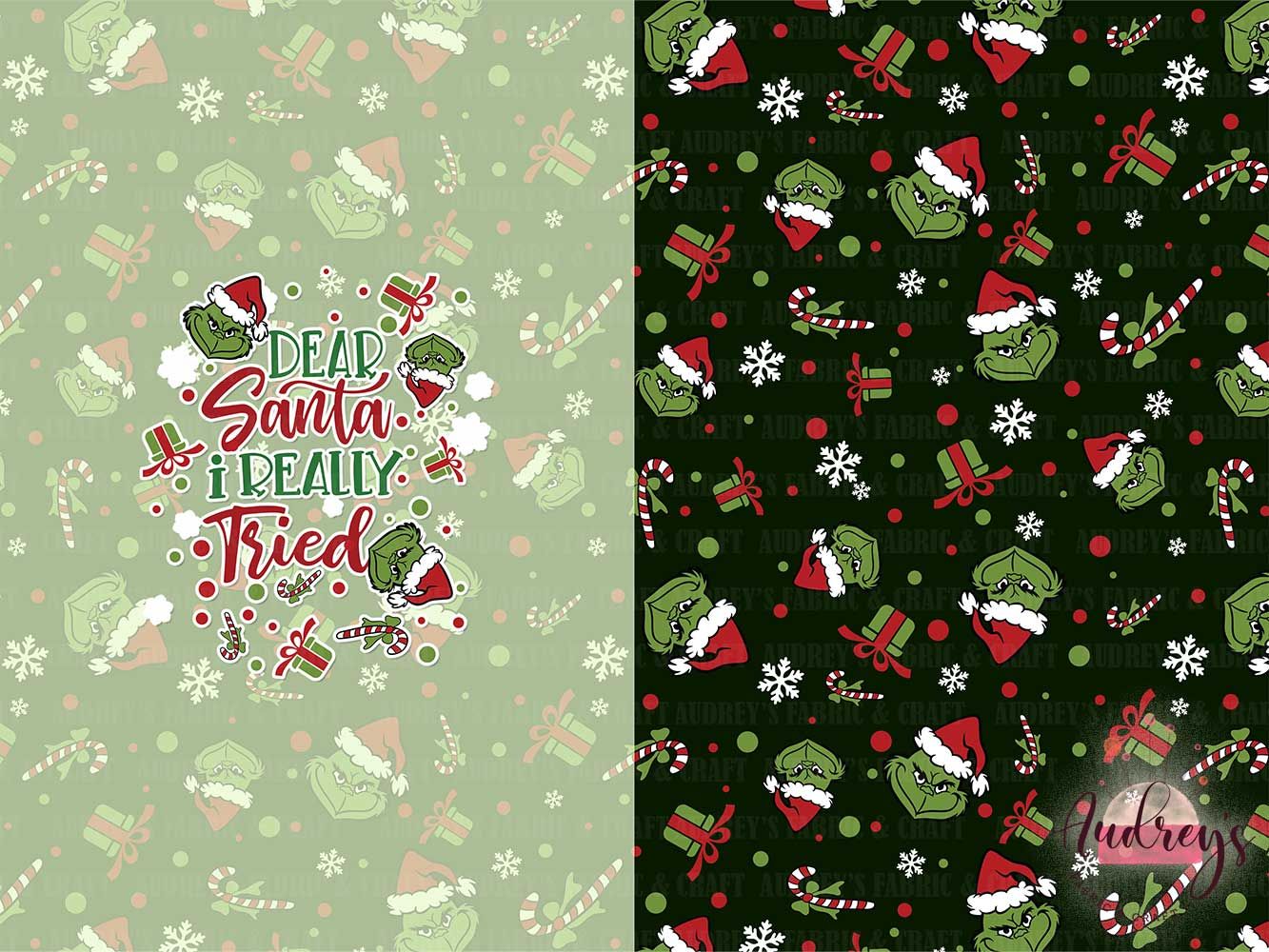 The Grinch Xmas | PRE-ORDER, Santa Sack | Choose Your Own Base